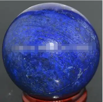 

304 GIGANTIC AFGAN LAPIS LAZULI 50mm GEM STONE CRYSTAL BALL