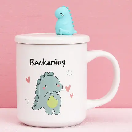 Кофейная кружка милая кофейная чайная чашка в виде динозавра забавная