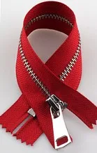 red Разные цвета на выбор, 20 см штаны, закрытые Серебристые Ползунки с металлическим карманом на молнии для сумок, обувь, одежда DIY Швейные аксессуары P112 - Цвет: red