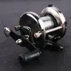 Metal Fishing Drum Wheel Labor-Saving Mini Trolling Ice Fishing Reel Spinning Wheel Adjustable Wheel Fish Tackle Tool With Line ► Photo 3/6