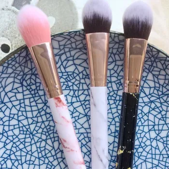 

Professional Makeup Brushes Blush Flame Brushes / Brushes Foundation Round Make Big Aluminum Cosmetics Brushes Makeup Face