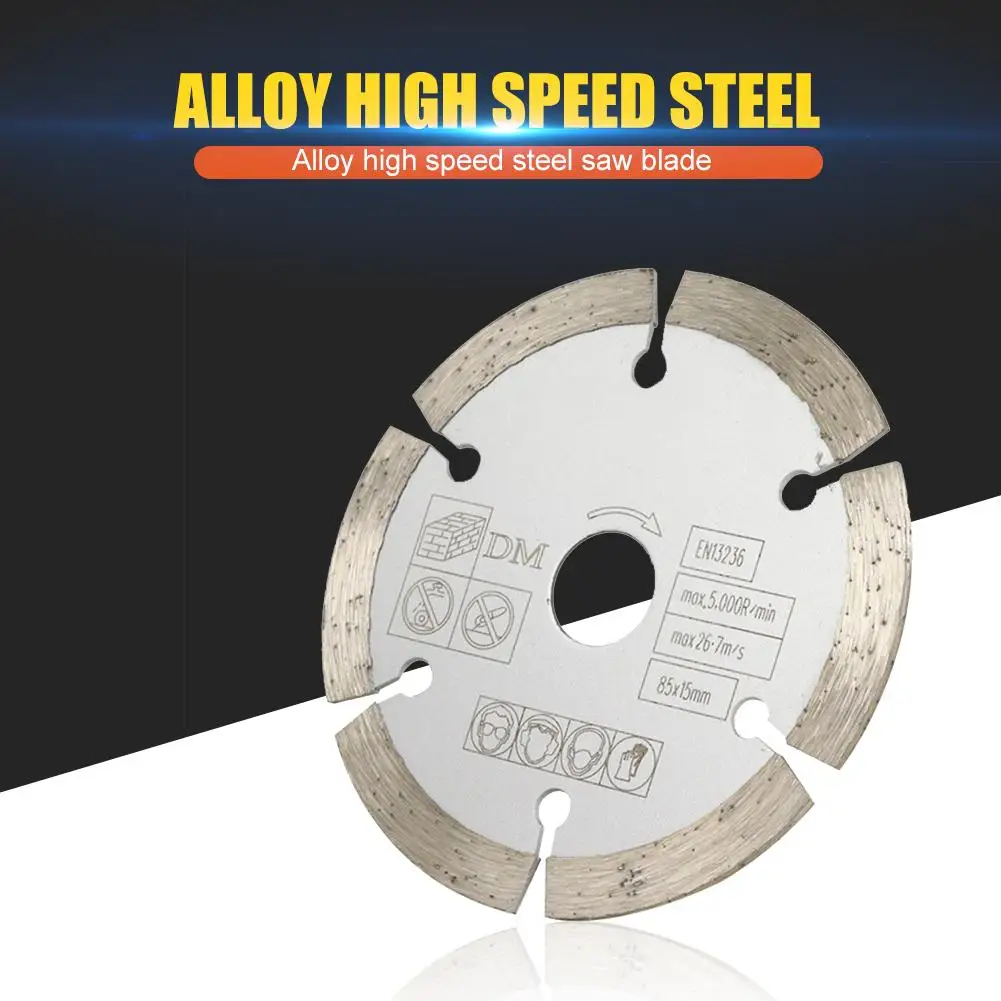 

3pcs Round Diamond Saw Disc Wheel Circular Saw Blade Durable High Temperature Resistance Widely Used In Electric Hand Saw