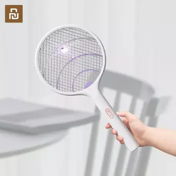 

Qualitell Electric Mosquito Swatter Rechargeable Handheld LED Mosquito Killer Insect Fly Wall-mounted Mosquito Killing Dispeller
