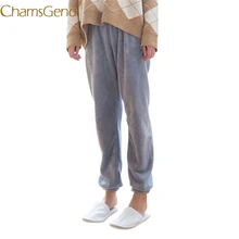 Женские осенне-зимние мягкие теплые коралловые бархатные штаны для сна весенние однотонные длинные удобные штаны для сна 9924