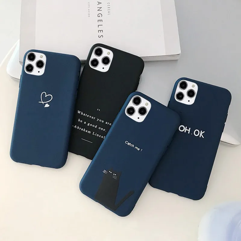 Мягкий силиконовый чехол из ТПУ для iPhone 11 Pro Max 12 X XR XS 7 8 6s Plus|Бамперы| |