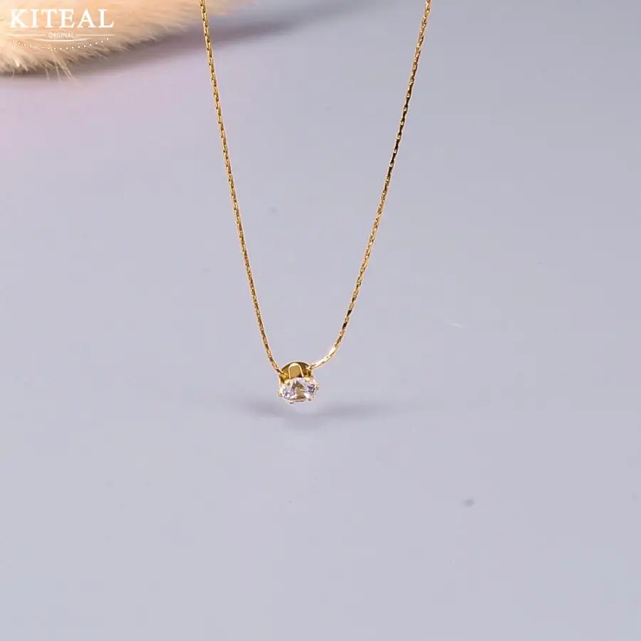 

KITEAL 2020 Fashion Design Gold Filled Girlfriend pendants geometric and circular big necklace unique