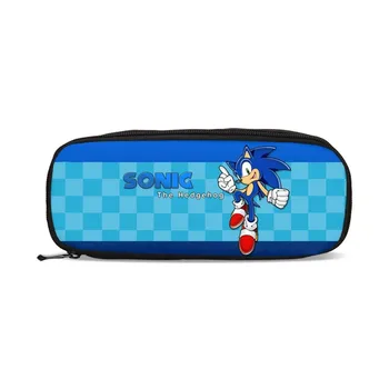 

VEEVANV Brand Fashion Cool Cute Cartoon Sonic 3D Printing Coin Purse For Kids Boys Girls Pouch Pen Holder Pencil Bags Purse Bags