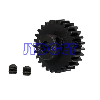 

0.8M 27T Hard Steel 32P Pinion Gear Motor Gear 5mm Shaft For RC 1:7 Model Car Traxxas UDR