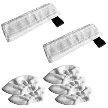 

7PCS Replacement Steam Mop Cloth Cover Cleaning Pads Household Cloth Cover for Karcher SC2 SC3 SC4 SC5