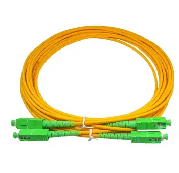 

SC APC Fiber-Optic-Patch Cord-Cable Optical-Fibra Simplex SC/APC Single-Mode FTTH SC-SC apc patch cord