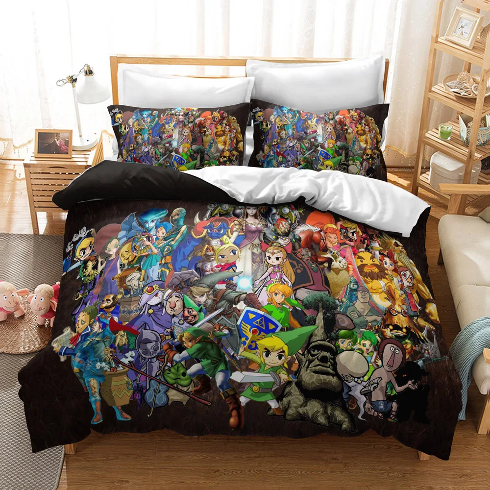 Legend Zelda Bedding Legend Zelda Bed Set Legend Zelda Duvet