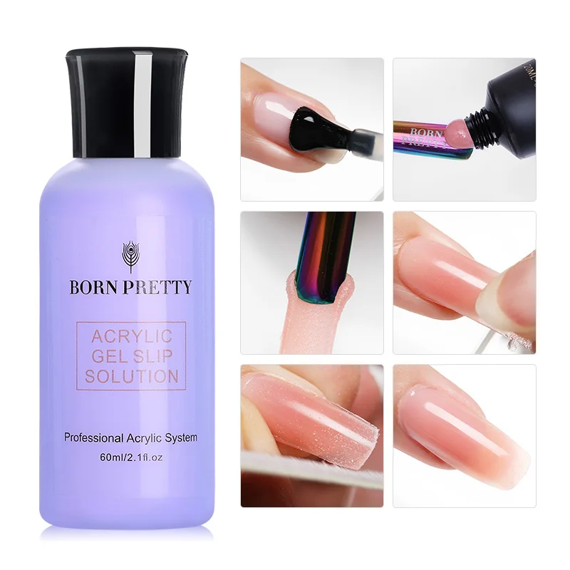 Гель лак BORN PRETTY 60 мл для ногтей раствор быстрого наращивания УФ гель акриловый