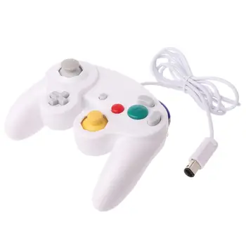

NGC Wired Game Controller GameCube Gamepad for WII Video Game Console Control with GC Port 77UB