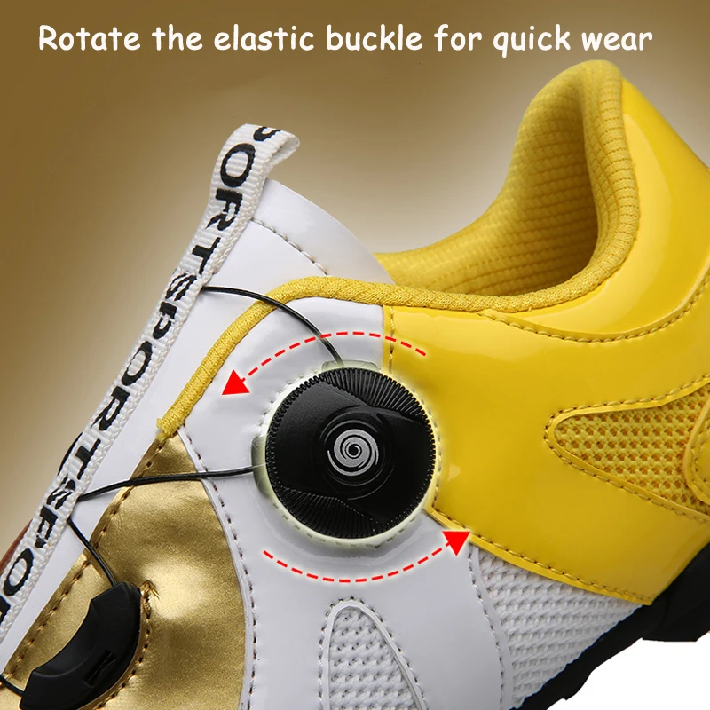 Женская обувь для велоспорта MTB, из углеродного волокна, самофиксирующаяся, Ультралегкая, дышащая, нескользящая, профессиональная, велосипедная, гоночная обувь для мужчин