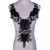 Black Embroidery Collar Venise Sequin Floral Embroidered Applique Lace Neckline Garment Accessories