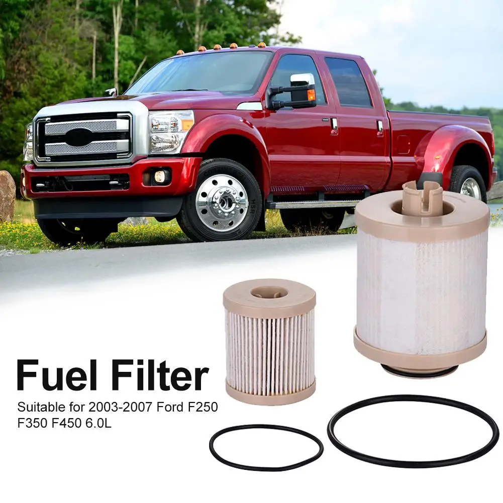 

Fuel Filter For 2003-2007 Ford F250 F350 F450 6.0L (OE: FD4604 FD4616)