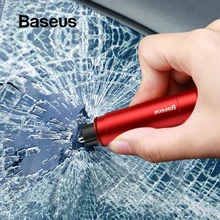 Baseus автомобильный молоток безопасности авто аварийный стеклянный выключатель окна ремень безопасности резак спасательный Спасательный Инструмент