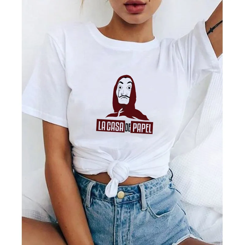 Харли Куинн американские Фильмы отряд самоубийц Футболка женская хип хоп поп-Футболка женская белая плюс размер футболки Camisetas Mujer
