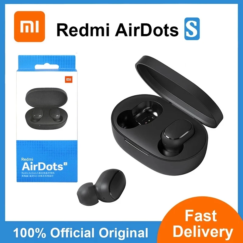 Наушники-вкладыши Xiaomi Redmi Airdots S беспроводные наушники с микрофоном и