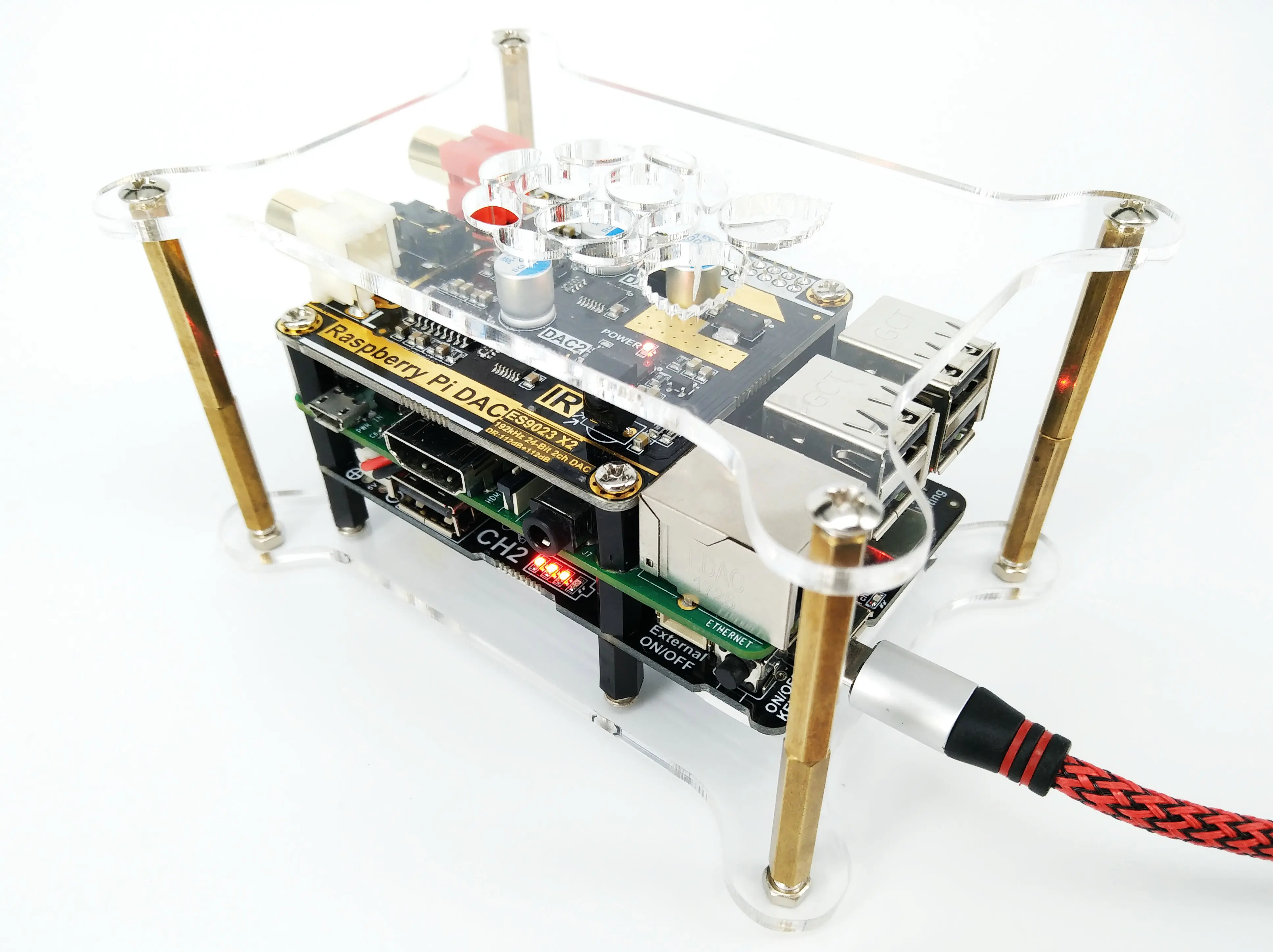 Цифровой интерфейс lightmeio moode Raspberry Pi Pie Play-in-one