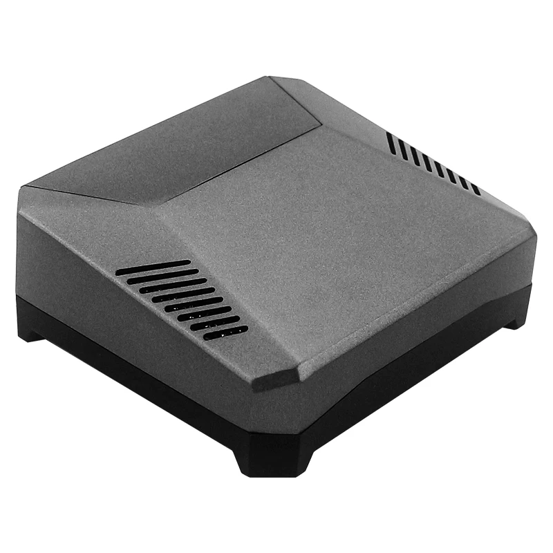Argônio Um-caixa de Alumínio para Raspberry pi Modelo b M.2 Sata Ssd para Usb 3.0 Uasp Suporte Ventilador Embutido Rpi 4 - Imagem 4