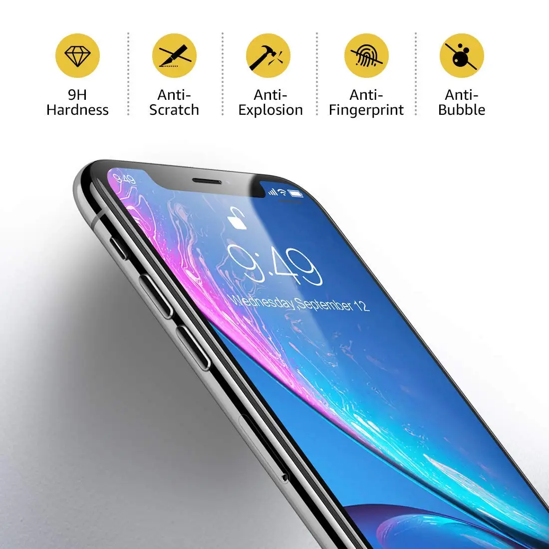 Для iPhone 11 Pro MAX стекло закаленное стекло на iPhone XR X XS Max защита экрана Защитное стекло для iPhone 11 pro 6 7 8 Plus