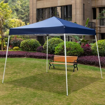 

3x3m Oxford Cloth Party Tent Anti-UV Garden Patio Outdoor Canopy Sunshade Shelter Height Adjustable Beach Folding Tent Pergola