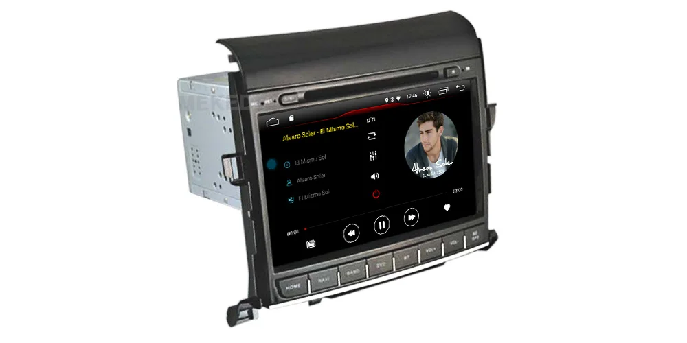 MEKEDE HD 2G+ 16G Android 9,0 AV выход автомобильный DVD мультимедиа для TOYOTA ALPHARD gps навигация радио плеер