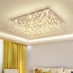 Светодиодный потолочный светильник, круглый светильник для спальни, европейский стиль, хрустальные светильники для гостиной, лампа для комнаты, современный минималистичный светильник, lighttin