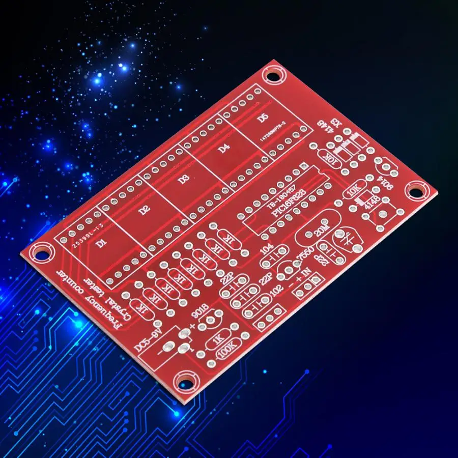 DIY 1 Гц-50 МГц Частотный индикатор цифровой частотомер кварцевый генератор тестер