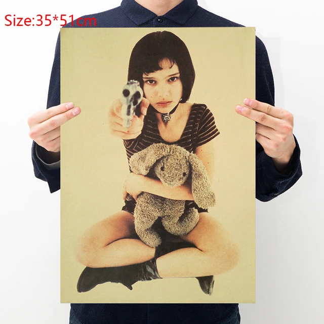 Hollywood Classic Movie Lyon And Matilda Character Poster This Killer Is Not Too Cold Bar Cafe Home Decoration Painting C