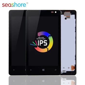 

ORIGINAL For NOKIA Lumia 435 LCD Touch Screen Digitizer Assembly For Nokia Lumia 435 Display with Frame Replacement N435 RM-1070