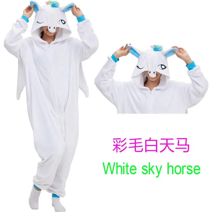 Kigurumi Пижама для взрослых, костюм для косплея, голубая акула, Onesie Lemur, одежда для сна, домашняя одежда, пижамы унисекс, одежда для вечеринок для женщин и мужчин - Цвет: as photo