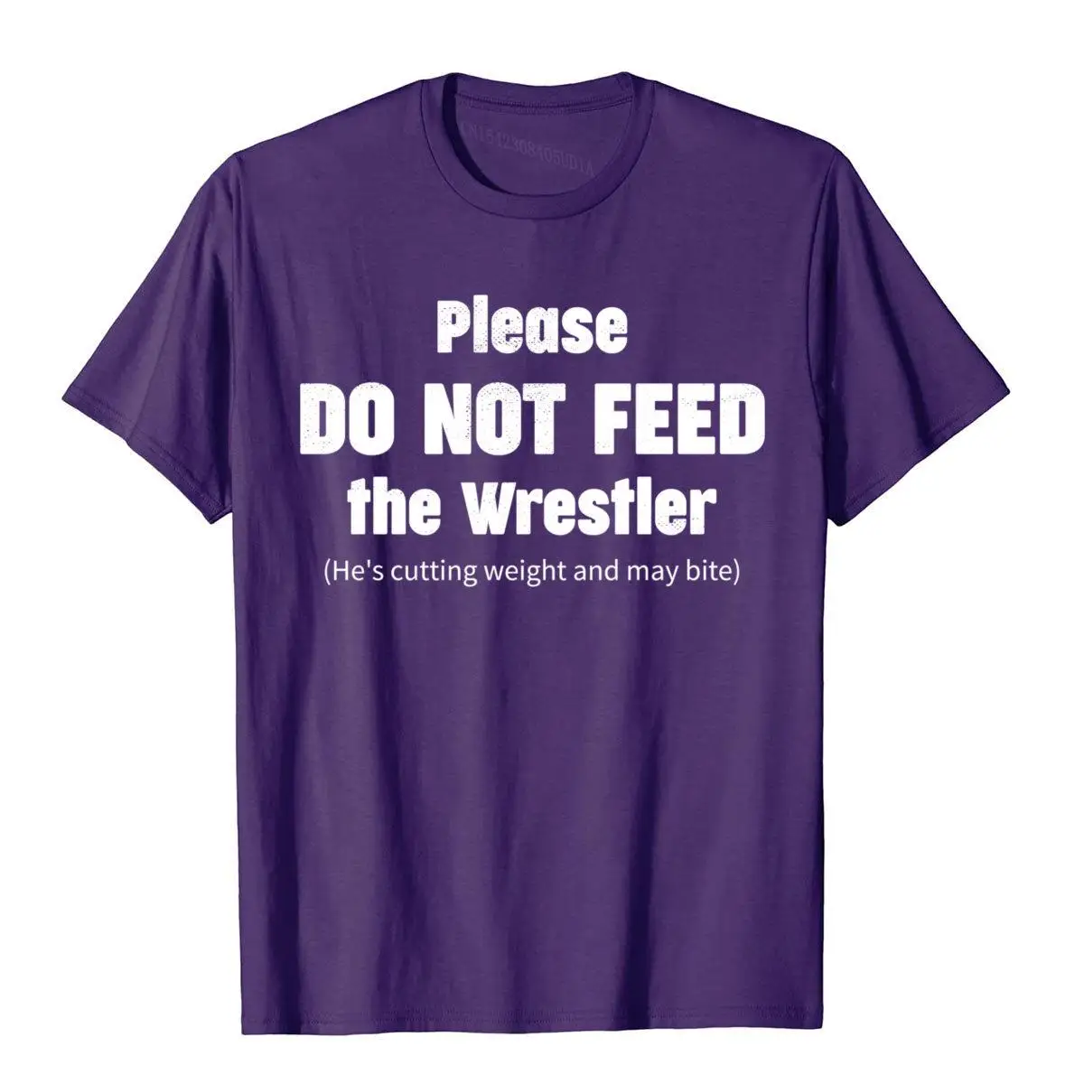 Please do not feed the Wrestler - Funny Wrestling Pullover Hoodie__B12106purple