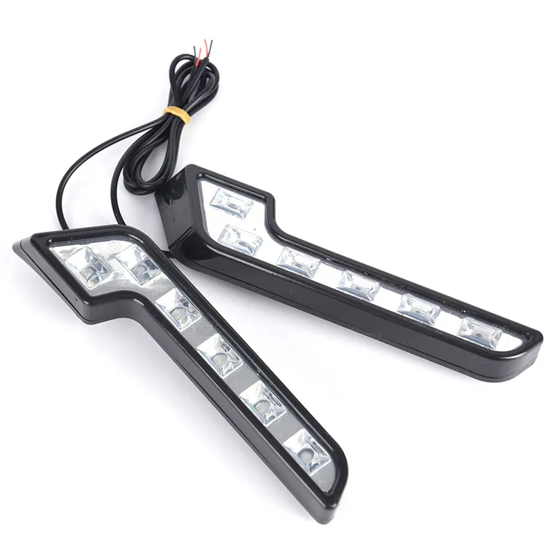 ڵ   Ȱ, ְ , м ڽ LED, 2 X Ʈ 6LED,  ȭƮ, 12 V DRL