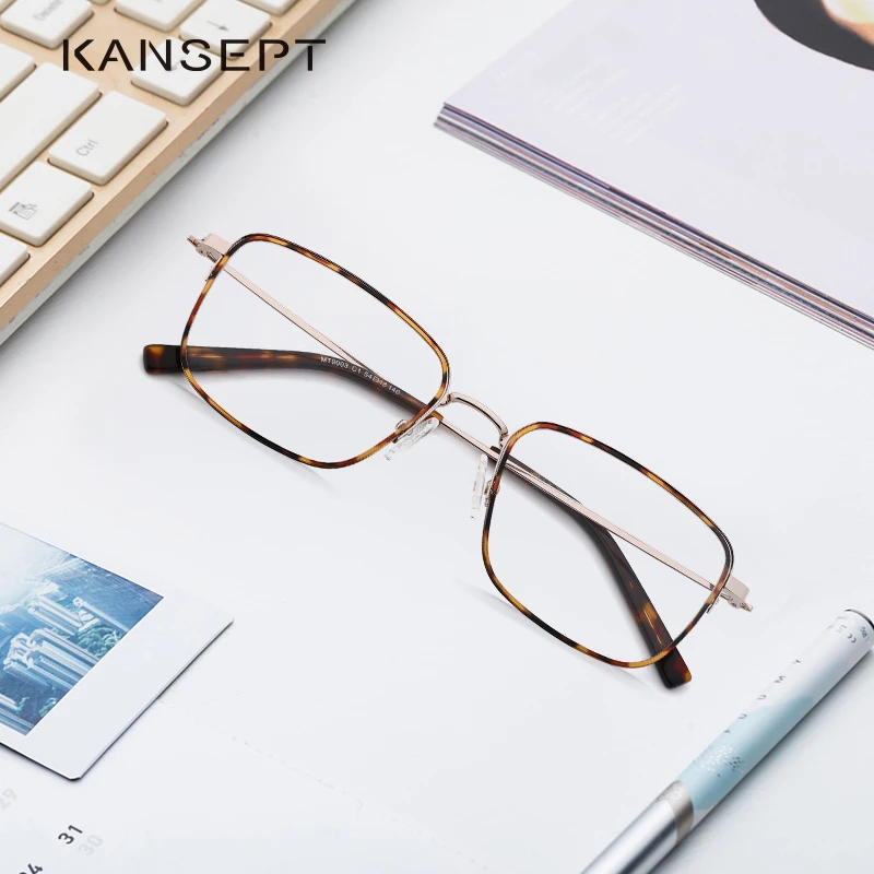 

KANSEPT Glasses Frame Men Myopia Eye Glass Prescription Eyeglasses Frames 2020 New Arrival Fashion Optical Eyewear MT9003