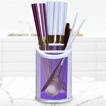 

Smart kitchen sterilization chopstick tube tableware tube Intelligent infrared sensor Household Kitchen Cage Cutlery Storage Box