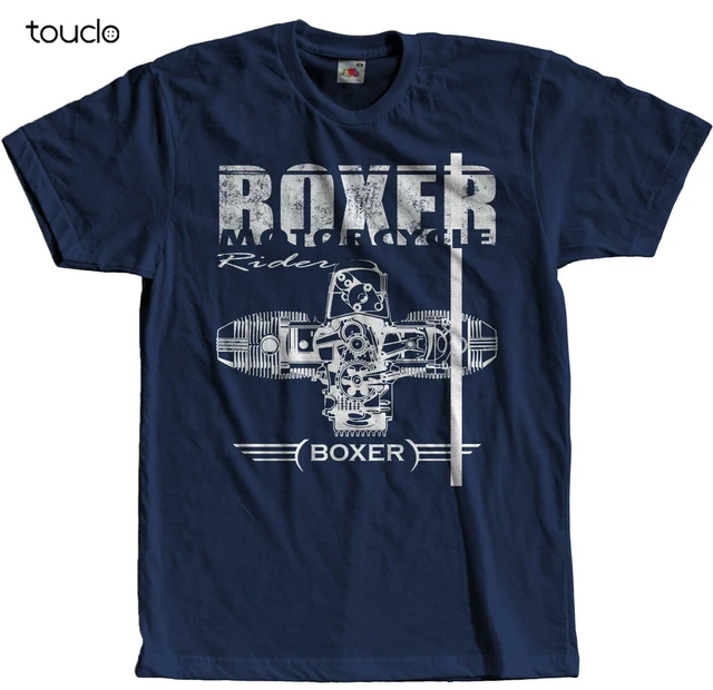 Boxer Motorcycle Engine Motorrad Racing T-Shirt Fashion 2019 Crew Neck Men Short-Sleeve Casual Tee Shirt 5