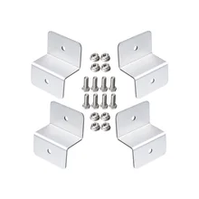 ^^Best Offers RV Useful Caravan Lightweight Mounting Bracket Set Aluminum Alloy Flat Roof Z-shaped Boat Easy Install Solar Panel Accessories ^^Best Offers RV Useful Caravan Lightweight Mounting Bracket Set Aluminum Alloy Flat Roof Z-shaped Boat Easy Install Solar Panel Accessories