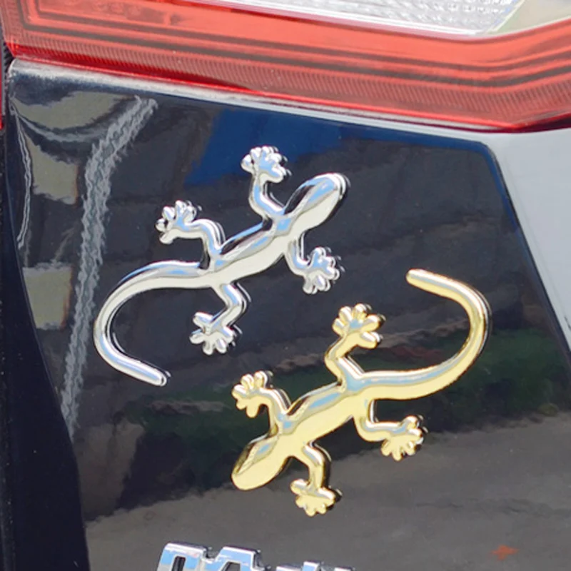 3D автомобильный стикер Gecko для Mitsubishi ASX/Outlander/Lancer Evolution/Pajero/Eclipse/Grandis