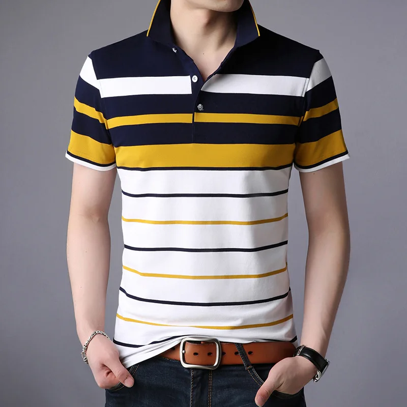 6XL Details about   New Mens Casual Short Sleeve King Size Stripe Polo Shirt T shirt Top 3XL 