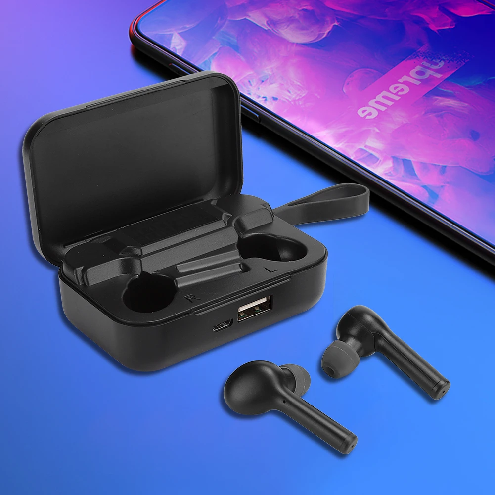 TWS Bluetooth 5 0 беспроводная гарнитура Мини стерео наушники вкладыши Наушники с