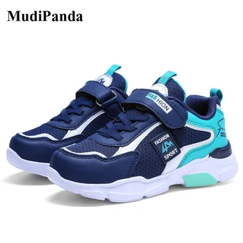 

MudiPanda Kids Sneakers Soft Bottom Breathable Kids Autumn Non-Slip Children's Shoes For Boys Casual Travel Sport Footwear