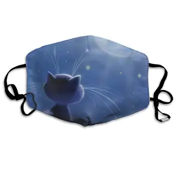 

Face Mask Cats Face Customized Cycling Half Face Earloop Nose Mask For Men