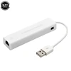 USB Ethernet Network Card 3 Ports High-Speed USB 2.0 to RJ45 Hub 10/100 Ethernet Adapter Free Driver USB Hub Lan For Macbook Win ► Photo 3/6