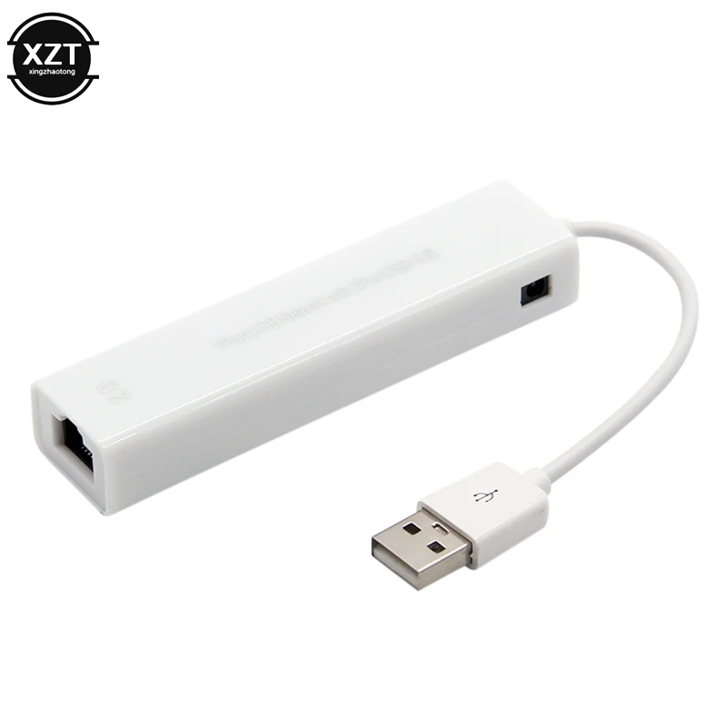 Сетевая карта USB Ethernet 3 порта Высокоскоростной 2 0 к RJ45 концентратор 10/100 адаптер