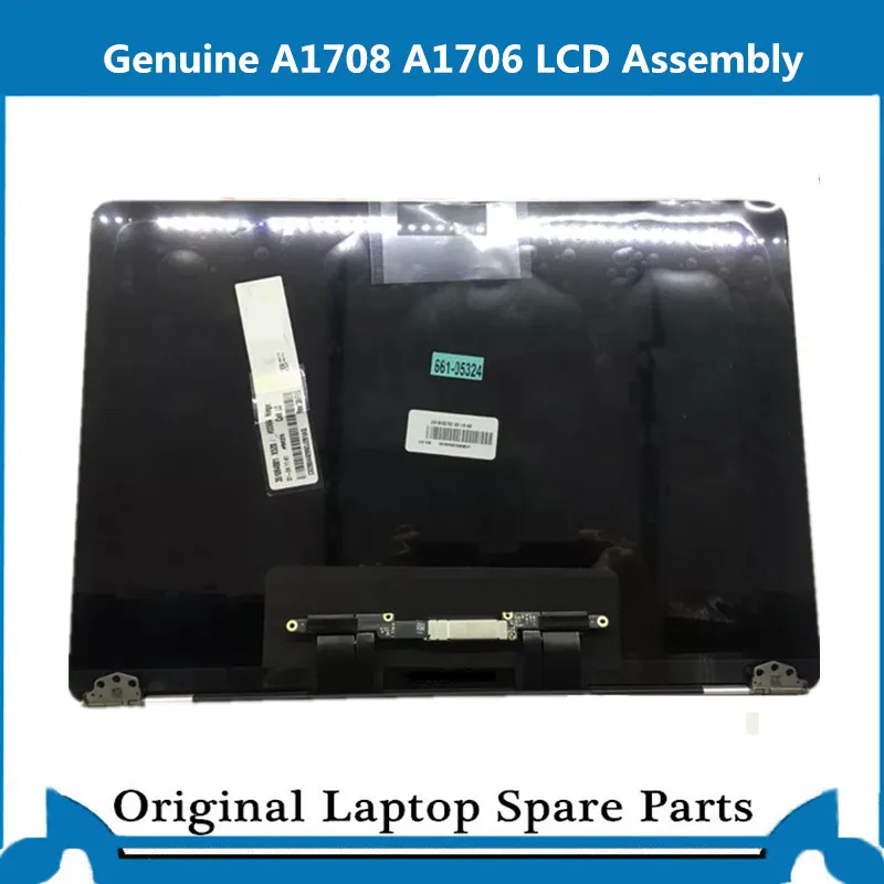 Genuine New A1706 A1708 LCD Screen Display Assembly for Macbook Retina 13" Full LCD Panel Silver Space Gray Year