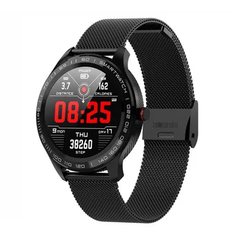 

ECG+PPG Smart Watch Men Slim Body Heart Rate Blood Pressure Oxygen Monitor IP68 Waterproof Swimming Riding Smartwatch VS L5 L8