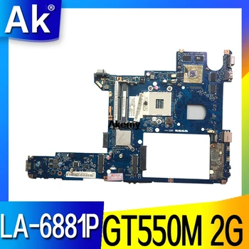 

PIQY0 LA-6881P motherboard for Lenovo Y470 Y470N notebook motherboard PGA989 HM65 GT550M 2G DDR3 100% test work