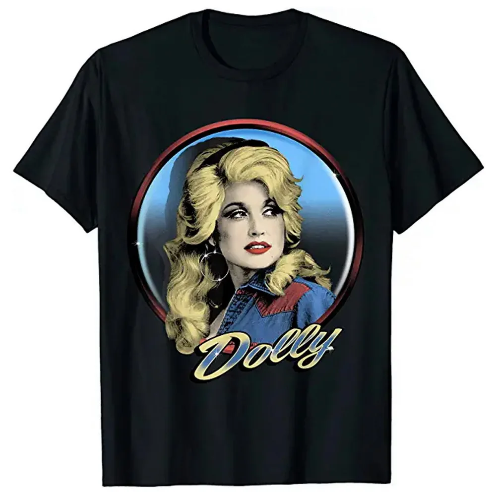 

Dolly Parton Western Tops Tee T Shirt Size S-3XL printed Plus Size T-Shirt